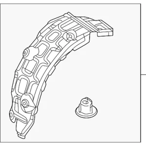 Splash Shield - Mazda (DN4E-56-1H1)