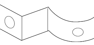 Accumulator Retainer Bracket - Mazda (KD45-61-502)