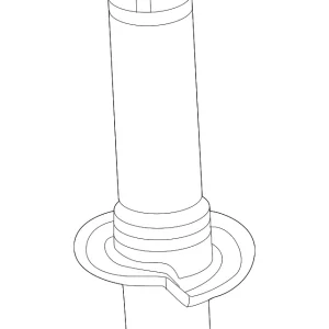 Suspension Shock Absorber - Mazda (KMV6-28-700)