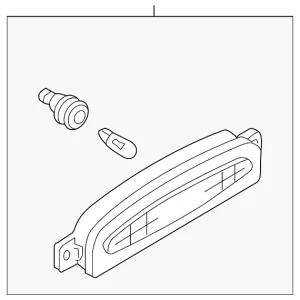 High Mount Lamp - Mazda (BN8V-51-580B)