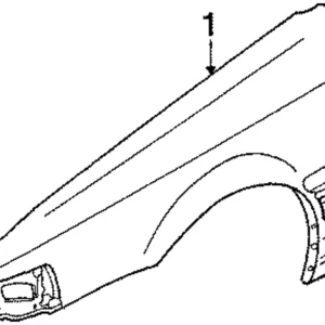Molding - Mazda (GJ51-50-681)