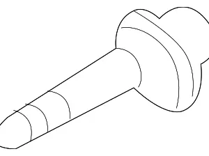 Lower Control Arm Adjust Bolt - Mazda (NA80-28-66ZD)