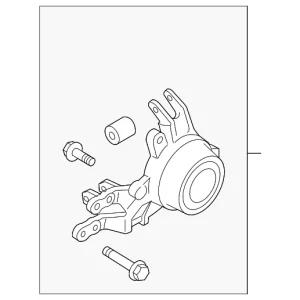 Knuckle Assembly - Mazda (G21D-26-11XB)