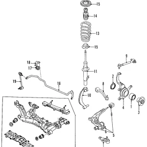 Spring Insulator - Mazda (T060-34-012)