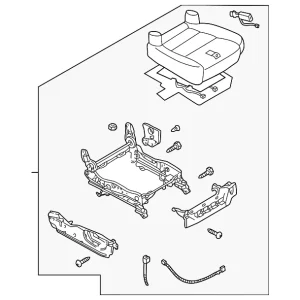 Seat Cushion - Mazda (T062-57-200-80)
