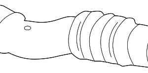 Intake Hose - Mazda (PEES-13-223)
