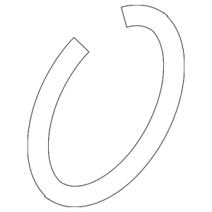 Bearing Retainer Ring - Mazda (GS4H-33-048)