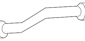 Connector Pipe - Mazda (B25D-32-6E0)