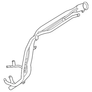 Filler Pipe - Mazda (KB7W-42-210C)