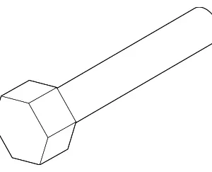 Oil Filter Housing Lower Bolt - Mazda (9XG1-31-977L)