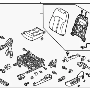 Seat Assembly - Mazda (KEVL-57-150F-02)