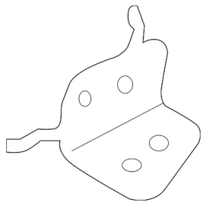 Mount Bracket - Mazda (KD45-57-78X)
