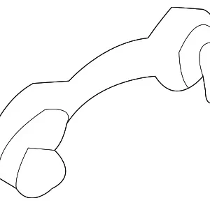Handle, Outside - Mazda (ZZCA-58-413A-70)