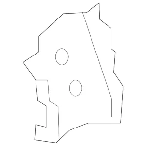 Rear Brace - Mazda (B45A-53-7Y2)