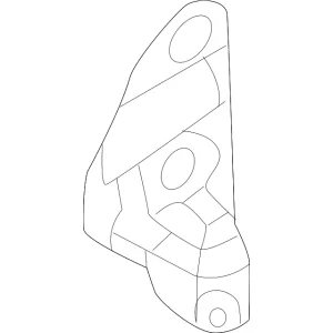 Folding Seat Latch Release Handle Bracket - Mazda (VA40-57-X12B)