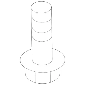 Support Brace Bolt - Mazda (9YA4-20-809A)