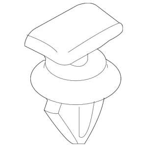 Side Molding Retainer Clip - Mazda (E114-51-W24)