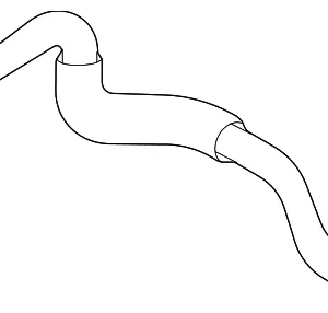 Vacuum Hose - Mazda (SH01-20-476)