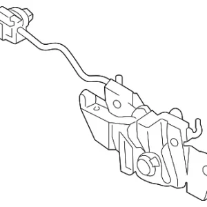 Lock - Mazda (BHN9-56-620A)