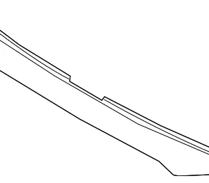 Upper Molding - Mazda (KL2F-50-7E1-9U)