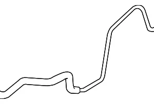 Evaporative Emissions System Lines - Mazda (GM6A-42-566A)