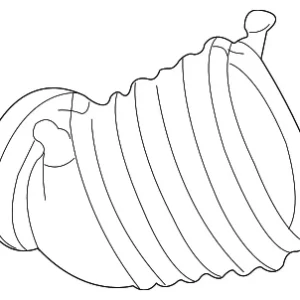 Outlet Tube - Mazda (GY01-13-220B)