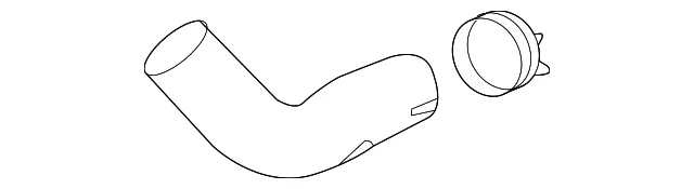 Outlet Hose - Mazda (PY8W-15-68Z)