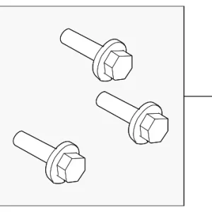 Water Pump Bolt - Mazda (9XF0-32-767L)