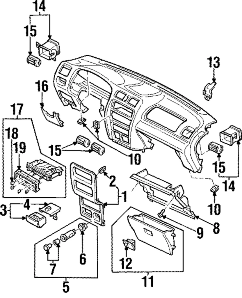 Lock - Mazda (BC5E-64-090E-09)