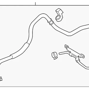 Vacuum Hose - Mazda (DF71-43-490E)