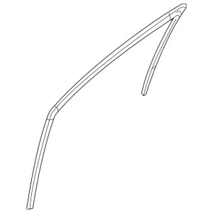 Channel (L) Glass - Mazda (BDMT-59-60ZL)