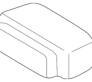 Engine Cross-Member Damper - Mazda (B25D-39-970A)