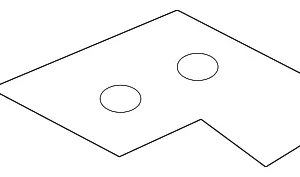 Lower Bracket Gusset - Mazda (N243-53-142)