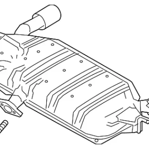 Rear Muffler - Mazda (P54D-40-100)