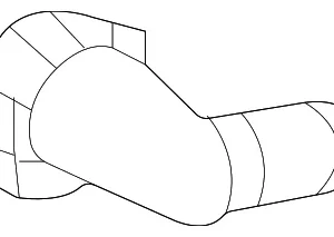 Water Hose Connector - Mazda (DF79-61-240)