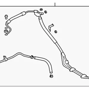 Power Steering Pressure Hose - Mazda (BR6J-32-47YG)