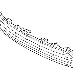 Lower Grille - Mazda (GJR9-50-1T1A)