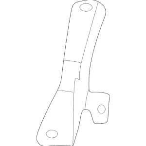 Rear Mount Bracket Stay - Mazda (T001-39-0A0)