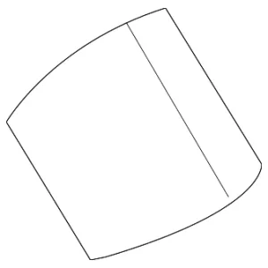 Mirror Inside Cap - Mazda (GRF5-69-1C3)