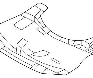 Lower Cover - Mazda (VC85-56-361A)