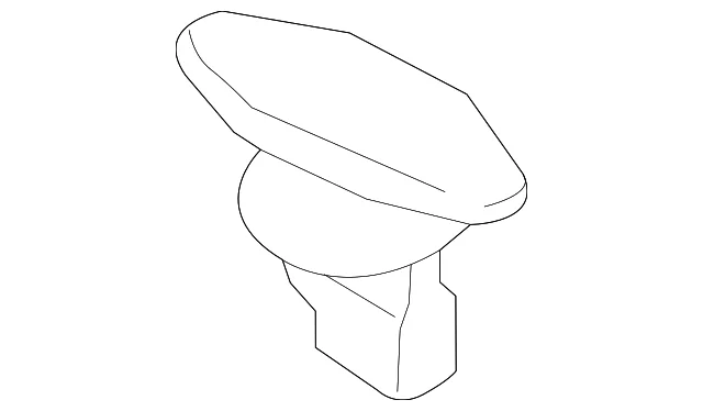 Door Weather-Strip Clip - Mazda (BJS7-58-762)