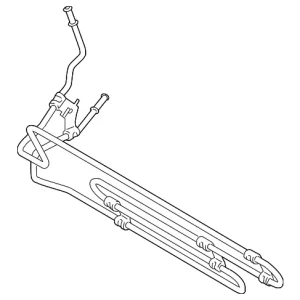 Power Steering Cooler Tube - Mazda (NE51-32-470C)