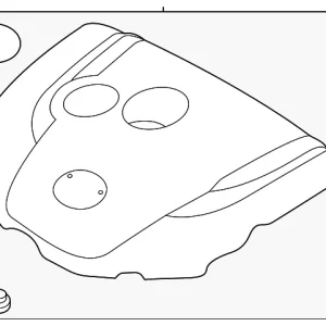 Engine Cover - Mazda (SHBH-10-230A)
