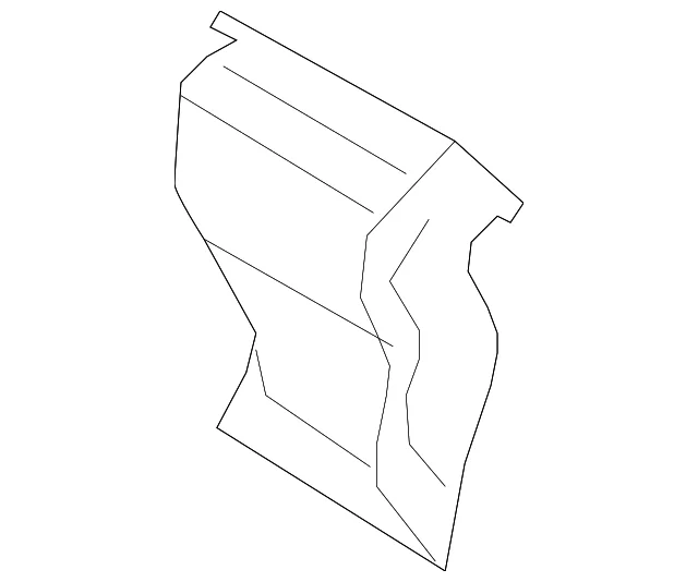Rear Duct - Mazda (TD11-61-814C)