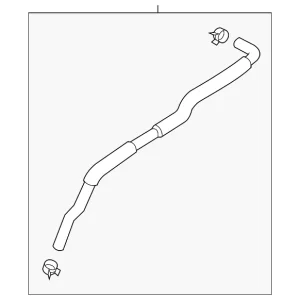 Outlet Hose - Mazda (FZ29-19-9LY)