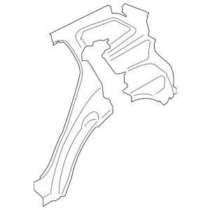 Inner Panel Assembly - Mazda (TDY2-71-100)