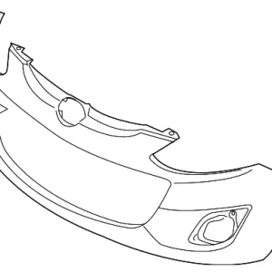 Bumper Cover - Mazda (DR61-50-031E-BB)
