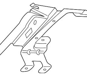 Engine Control Module (ECM) Bracket - Mazda (PX35-18-945A)
