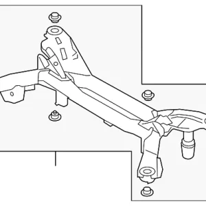 Cross-Member - Mazda (GEG1-28-80X)