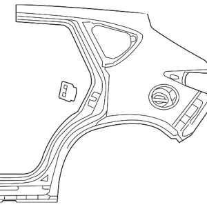Quarter Panel - Mazda (KBYW-71-410D)